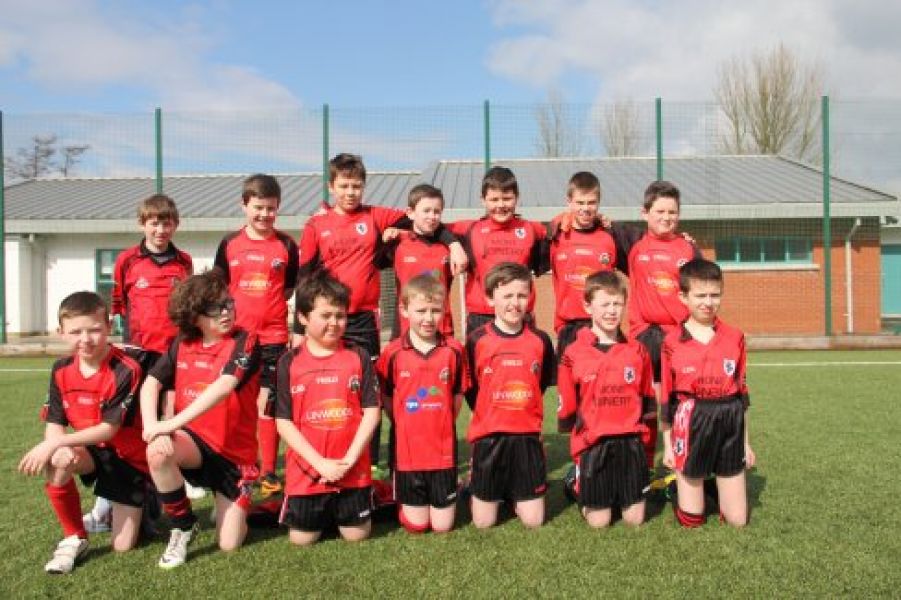P7 class secure passage to football final
